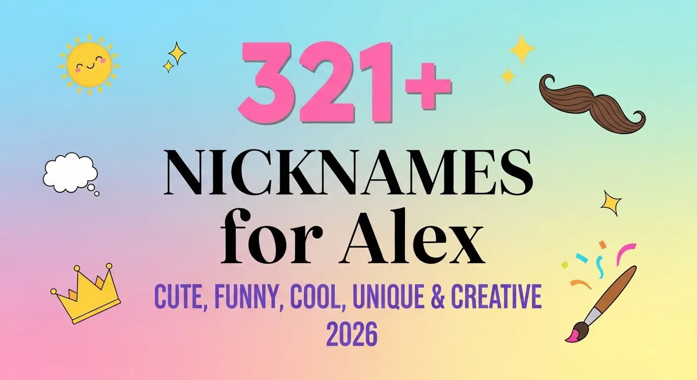 Nickname for Alex