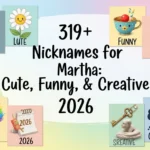 Nickname for Martha