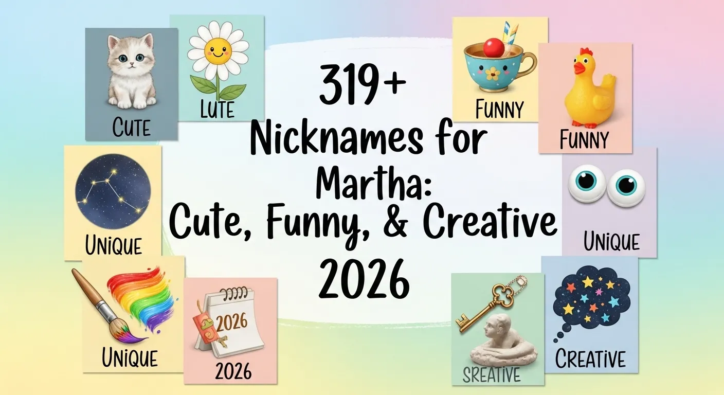 Nickname for Martha